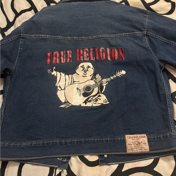 True Religion Indigo Denim Jacket - Picture 4 of 5